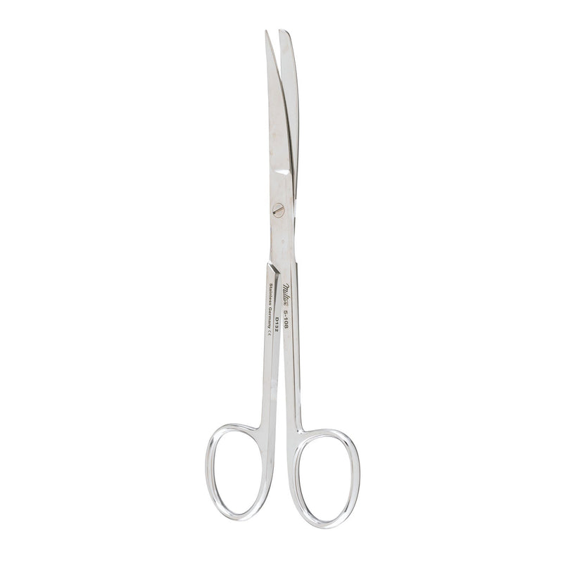Miltex Deaver Operating Scissors Operating Scissors, 5_" Curved, Sharp-Blunt Points -5-108