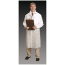 FROCK LAB COAT, MEDIUM, WHITE, ELASTIC WRIST, SNAP COLLAR, SNAP CLOSE, 30/CS, SOLD AS CASE ALPHA 8