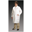 LAB COAT, MEDIUM, 3 POCKETS, TAPERED COLLAR, ELASTIC WRIST, 25/CS, SOLD AS CASE ALPHA 8