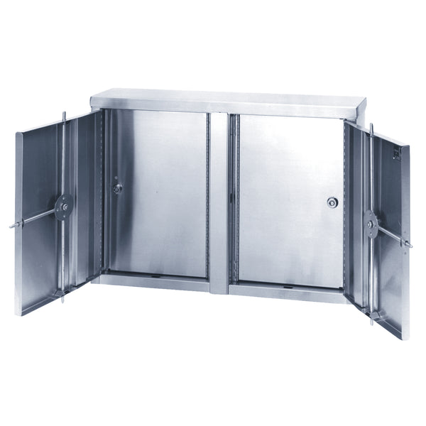 TWIN NARCOTIC CABINET, 15"H X 22"W X 8"D, SOLD AS EACH OMNIMED, 94
