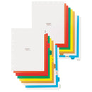 TOP OPEN CHART DIVIDER, 16 PREPRINTED TABS, SOLD AS SET OMNIMED, 94