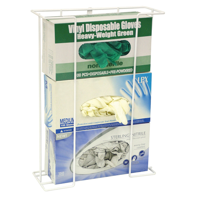 ECONOMY TRIPLE WIRE GLOVE BOX HOLDER, 11½"W X 16"H X 4½"D, SOLD AS EACH OMNIMED, 94
