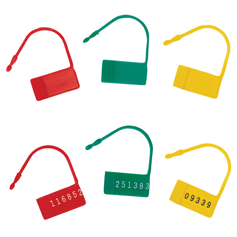 SAFETY CONTROL SEALS, NO NUMBERS, RED, 100/PKG, SOLD AS PACK OMNIMED, 94