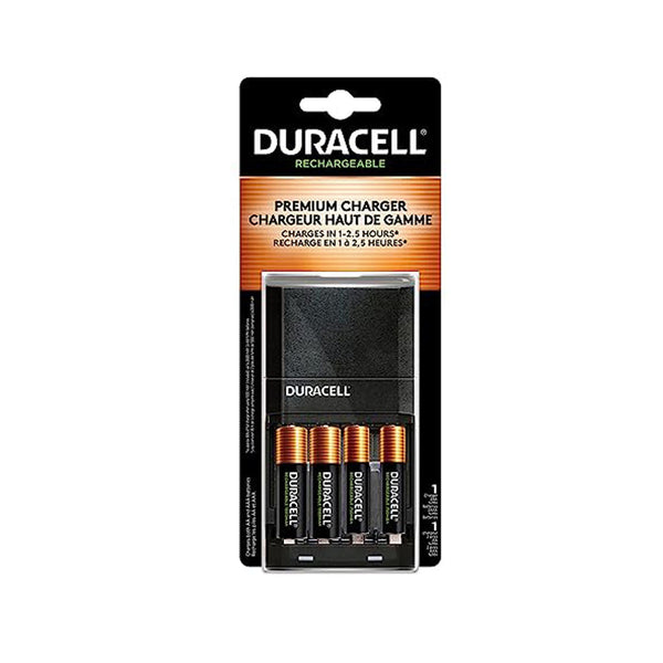 CHARGER, 1000 ION SPEED, W/ AA PRE-CHARGED BATTERIES, 4/CS, SOLD AS CASE DURACELL 10000624