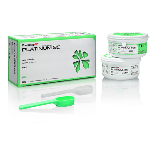 Zhermack Platinum 85 A-Silicone Laboratory Putty Putty Platinum 85 A-Siliconetest Pack -C400727