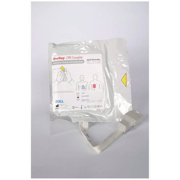 ONESTEP TRAINING CABLE AND ELECTRODE, INCLUDES: TRAINING CABLE WITH CPR SENSOR AND Y-CONNECTOR FOR SIMULATION CONNECTION AND PAIR , SOLD AS EACH ZOLL 