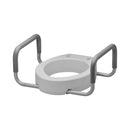 RISER, TOILET STD W/ARMS RETAIL (2/CS), 2/CS