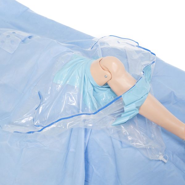 KNEE ARTHROSCOPY PACK INCLUDES: EXTREMITY PREP PAD, ORTHOARTS KNEE ARTHROSCOPY DRAPE, IMPERVIOUS SPLIT DRAPE, MAYO STAND COVER, IM, SOLD AS CASE O&M 1