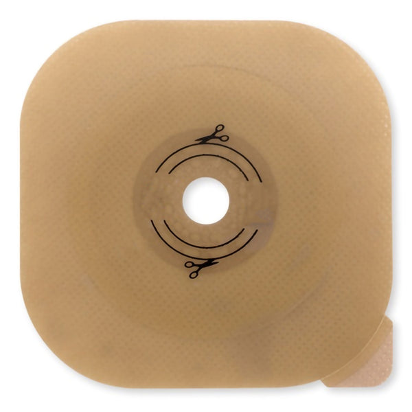 NEW IMAGE™ FLAT CERAPLUS™ SKIN BARRIER, 70 MM FLANGE, UP TO 57 MM OPENING, BLUE, SOLD AS 5/BOX HOLLISTER 15104