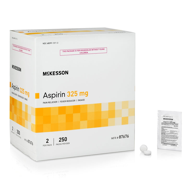 MOOREBRAND ASPIRIN, SOLD AS 3000/CASE MCKESSON 87676