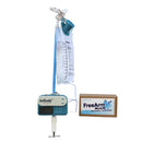HOLDER, TUBE FEED W/CLAMP & BENDABLE ARM BLU (50/CS), 50/CS