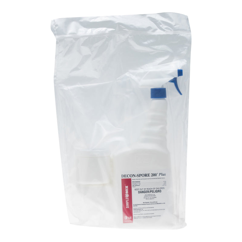 DECON-SPORE 200® PLUS SIMPLEMIX® SURFACE DISINFECTANT CLEANER, 16 OZ., SOLD AS 1/EACH VELTEK DS200-06-16Z-01