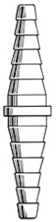 BUSSE TUBING CONNECTOR, SOLD AS 25/BOX BUSSE 501