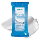 SAGE PRODUCTS ESSENTIAL BATH RINSE-FREE WIPES, MEDIUM WEIGHT, SOFT PACK, SOLD AS 30/BOX SAGE 7800