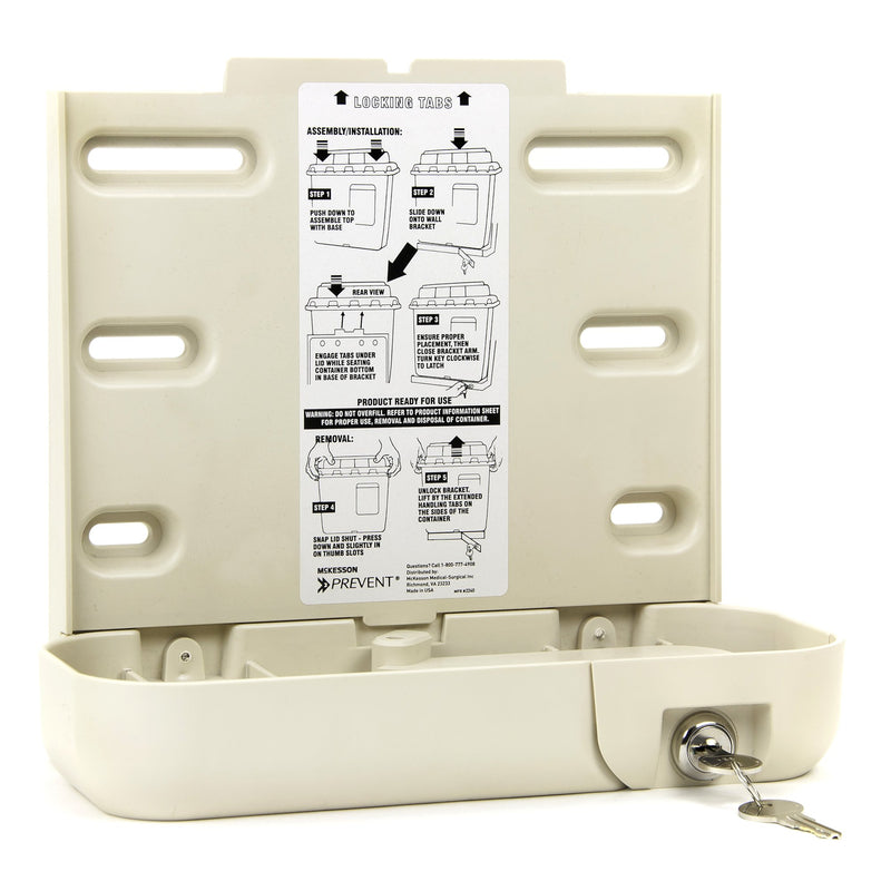 MCKESSON PREVENT® SHARPS COLLECTOR BRACKET, SOLD AS 1/EACH MCKESSON 2240