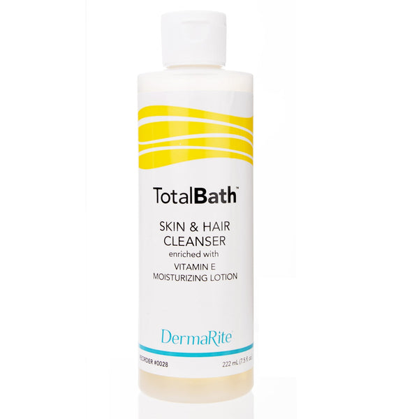 DermaRite TotalBath Body Wash, 7.5 oz. 48/CASE -0028