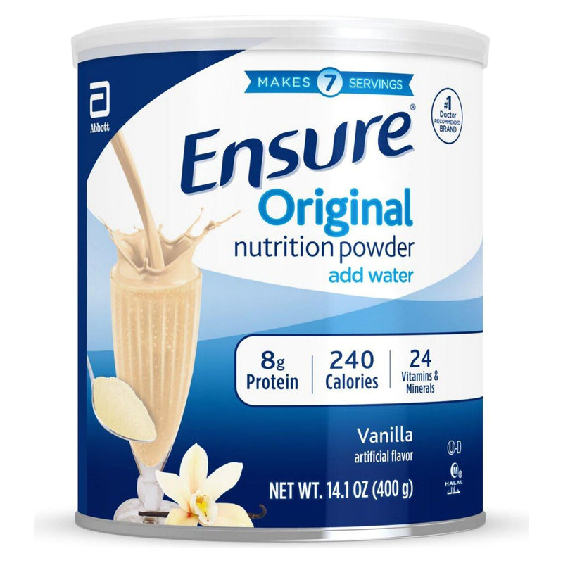 ENSURE® ORIGINAL VANILLA POWDER, 14-OUNCE CAN, SOLD AS 1/EACH ABBOTT 66950