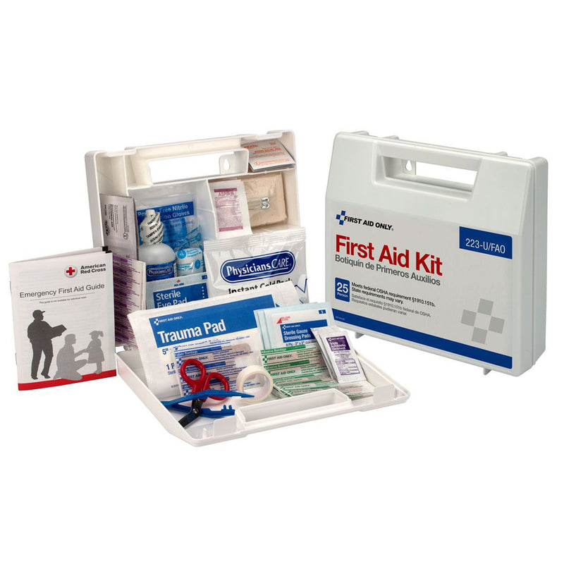 FIRST AID ONLY™ 25 PEOPLE FIRST AID KIT, SOLD AS 1/EACH ACME 223-U/FAO