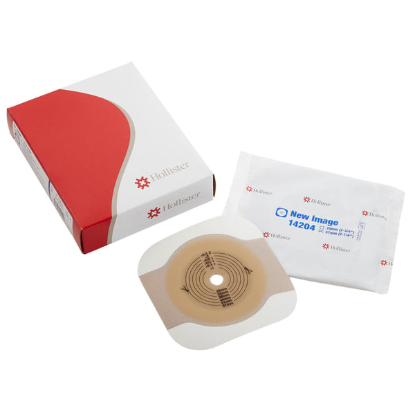 NEW IMAGE™ FLEXTEND™ COLOSTOMY BARRIER WITH UP TO 2¼ INCH STOMA OPENING, SOLD AS 5/BOX HOLLISTER 14204