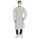 MCKESSON AAMI LEVEL 2 ISOLATION GOWN, TIE NECK STYLE, EXTRA LARGE, YELLOW, SOLD AS 10/BAG MCKESSON 16-L2NWT6Y-XL