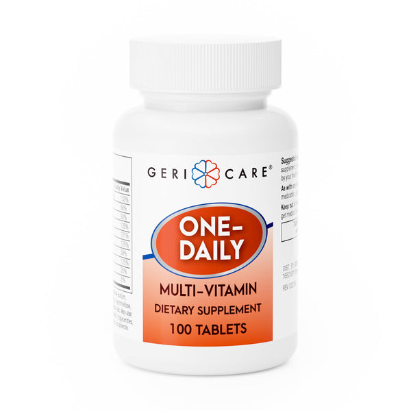 GERI-CARE® MULTIVITAMIN SUPPLEMENT, SOLD AS 12/CASE GERI-CARE 501-01-GCP