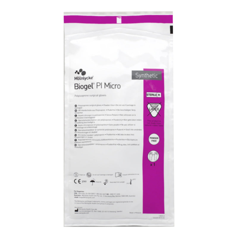 BIOGEL® PI MICRO POLYISOPRENE SURGICAL GLOVE, SIZE 7, STRAW, SOLD AS 200/CASE MOLNLYCKE 48570