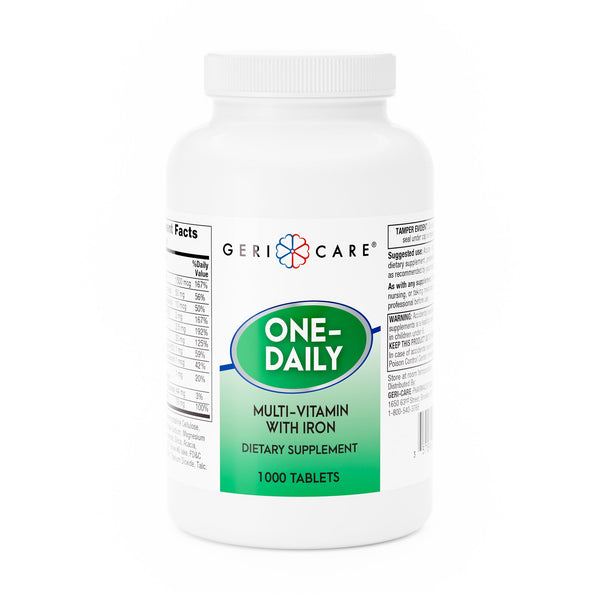 GERI-CARE® MULTIVITAMIN SUPPLEMENT WITH MINERALS, SOLD AS 1/EACH GERI-CARE 521-10-GCP