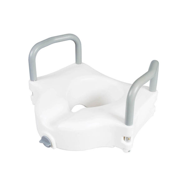 CAREX® CLASSICS RAISED TOILET SEAT WITH ARMRESTS, SOLD AS 3/CASE APEX-CAREX FGB31877 0000