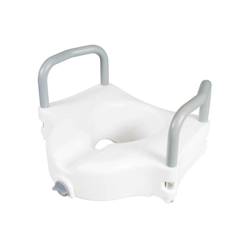 CAREX® CLASSICS RAISED TOILET SEAT WITH ARMRESTS, SOLD AS 1/EACH APEX-CAREX FGB31877 0000