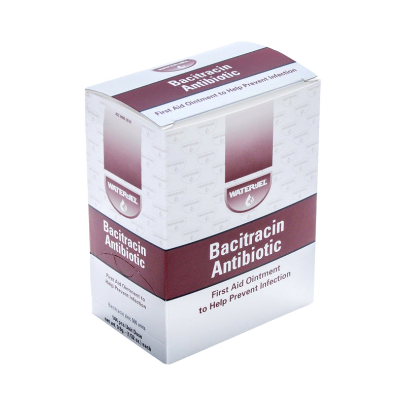 WATER JEL® BACITRACIN ZINC FIRST AID ANTIBIOTIC, SOLD AS 1728/CASE SAFEGUARD WJBA1728.00.000