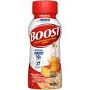 Boost® Original Peaches and Creme Balanced Nutritional Drink, 8-ounce bottle, 24/CS