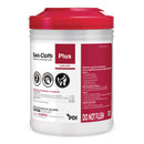 SANI-CLOTH® PLUS GERMICIDAL WIPE DISINFECTANT CLEANER, CANISTER, 6 X 6¾ INCH, SOLD AS 1920/CASE PROFESSIONAL Q89072