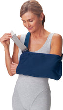 PROCARE® NAVY BLUE COTTON / POLYESTER ARM SLING, SMALL, SOLD AS 1/EACH DJO 79-84153