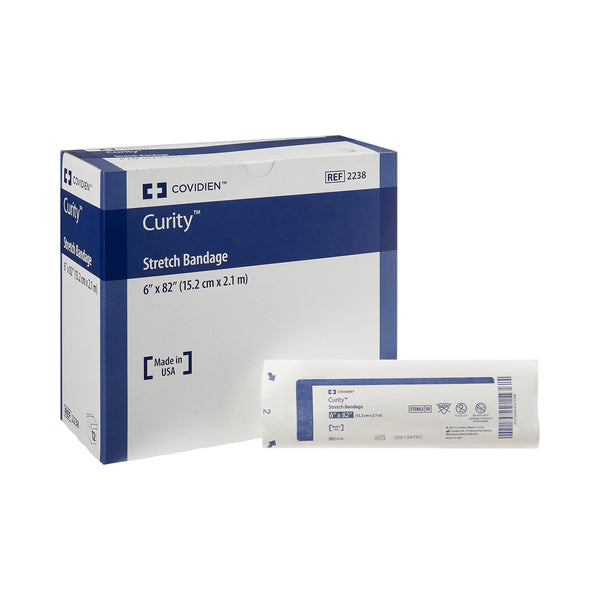 CURITY™ STERILE CONFORMING BANDAGE, 6 X 82 INCH, 1-PLY, SOLD AS 12/BAG CARDINAL 2238-