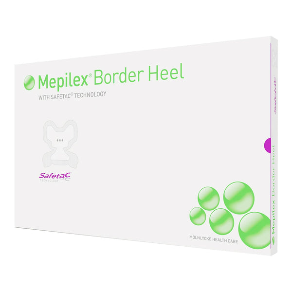 MEPILEX® BORDER HEEL FOAM DRESSING, 8-3/5 X 9 INCH, SOLD AS 30/CASE MOLNLYCKE 282790
