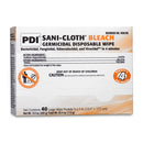 SANI-CLOTH® BLEACH GERMICIDAL LARGE DISINFECTANT WIPES, 5 X 7 INCH, SOLD AS 400/CASE PROFESSIONAL H58195