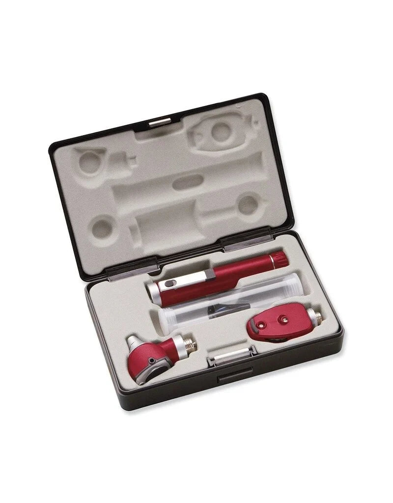 Adc Diagnostix Pocket Otoscope/ Ophthalmoscope Set Pocket Otoscope, 2.5V, Halogen/ Xenon, Green -5111NGR