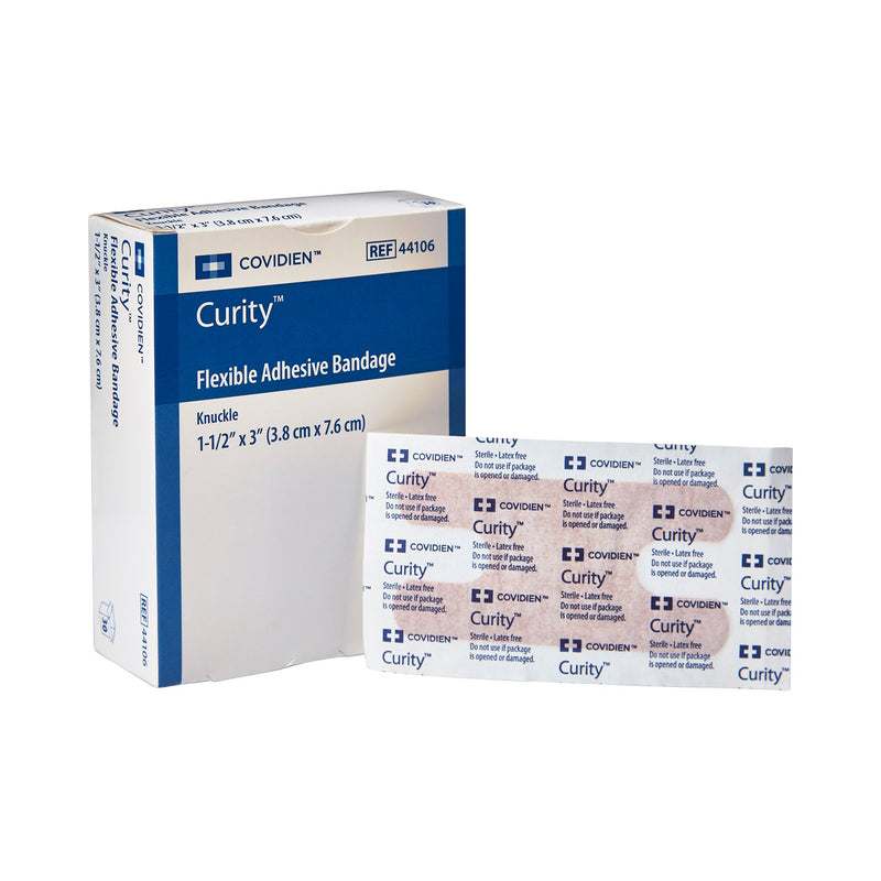 CURITY™ ADHESIVE STRIP, 1½ X 3 INCH, SOLD AS 1200/CASE CARDINAL 44106
