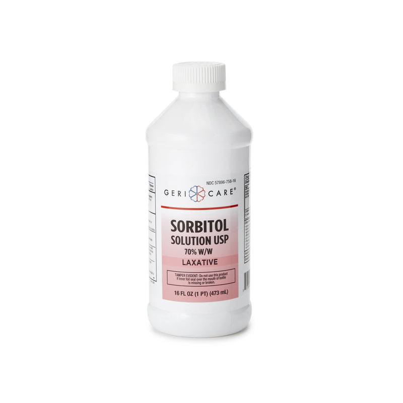 GERI-CARE® SORBITOL DIURETIC LAXATIVE, 16-OUNCE BOTTLE, SOLD AS 12/CASE GERI-CARE Q758-16-GCP