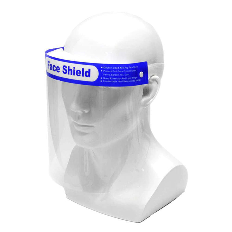 Anti - Fog Disposable Face Shield Blue 10/pk - MARK3* - Osung USA
