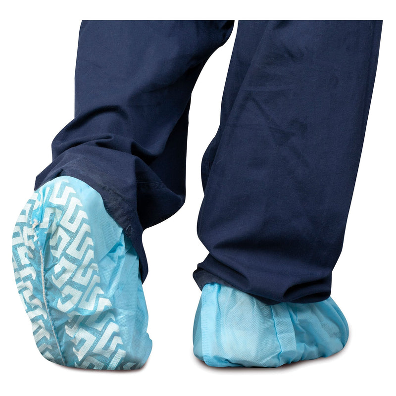 Dukal Non-Skid Shoe Covers 100/BAG -350-10