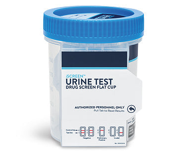 Alere Toxicology Iscreen Flat Cup Test Drug Iscreen Flat Cup12-Panel 25/Bx -ABTDUAW112705E