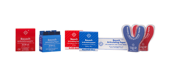 Articulating Paper Blue Booklet 200 Microns .008" 300/pk. - Bausch - Osung USA