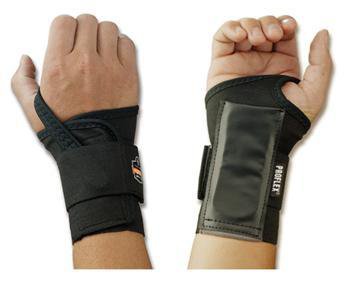 WRIST SUPPORT, PROFLEX 4000 BLK LT LR