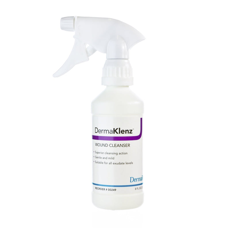 DERMARITE® DERMAKLENZ™ WOUND CLEANSER, 8 OZ, SOLD AS 24/CASE DERMARITE 00249