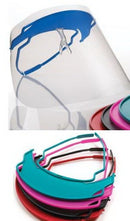 VISOR ONLY, CLEARLITE PLUS (10/PK), 1/PK