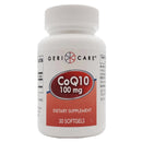 GERI-CARE® COQ10 100MG DIETARY SUPPLEMENT, SOLD AS 1/BOTTLE GERI-CARE 875-03-GCP