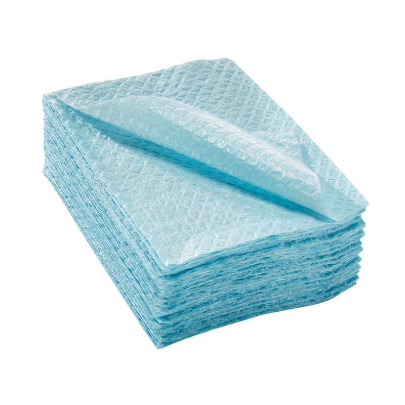 MCKESSON DELUXE NONSTERILE BLUE PROCEDURE TOWEL, 13 X 18 INCH, SOLD AS 500/CASE MCKESSON 18-10867