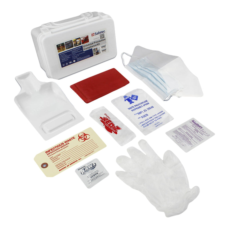 SAFETEC® UNIVERSAL PRECAUTION COMPLIANCE KIT, SOLD AS 1/EACH SAFETEC 17100