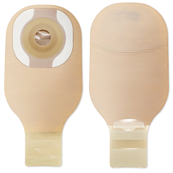 PREMIER™ 8990 ONE-PIECE BEIGE FILTERED OSTOMY POUCH, PRE-CUT FOR 19 MM STOMAS, SOLD AS 5/BOX HOLLISTER 8990